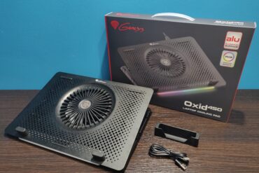 Genesis Oxid 450 – PODSTAWKA CHŁODZĄCA POD LAPTOPA, KTÓRA SIĘ SPRAWDZA 25 IMG 20210220 195859 scaled