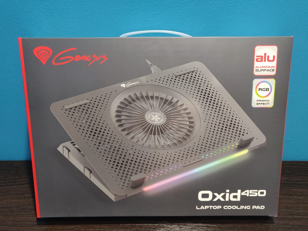Genesis Oxid 450 – PODSTAWKA CHŁODZĄCA POD LAPTOPA, KTÓRA SIĘ SPRAWDZA 18 IMG 20210220 202446 scaled