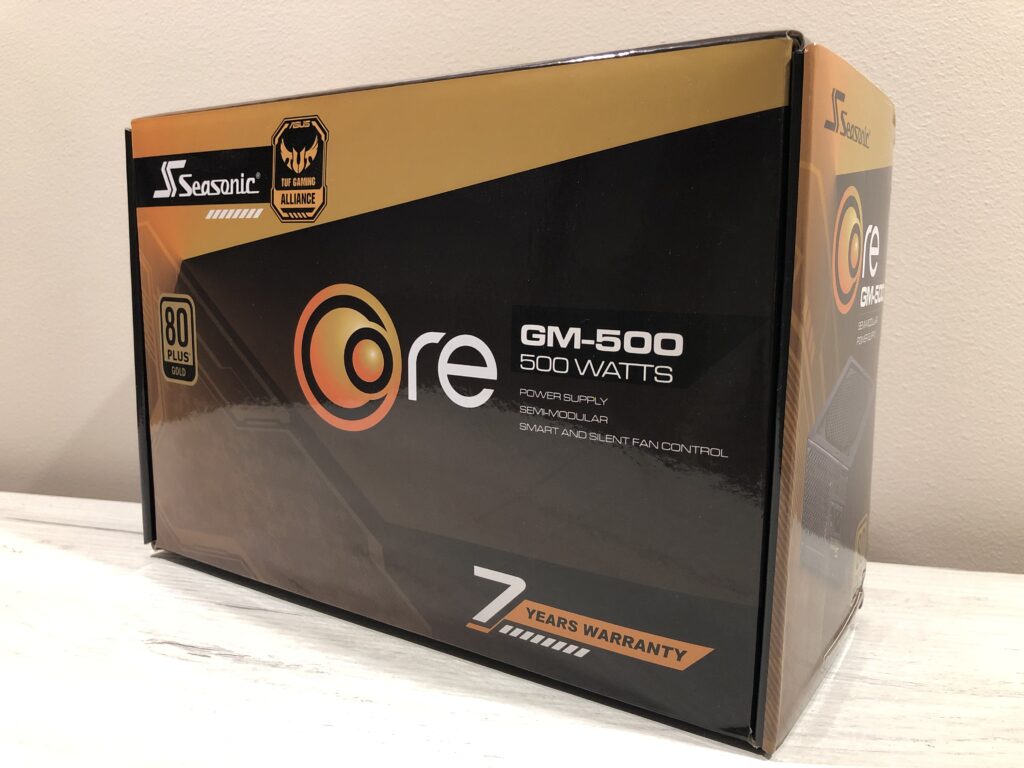 Zasilacz Seasonic Core GM-500 16 IMG 6289 scaled