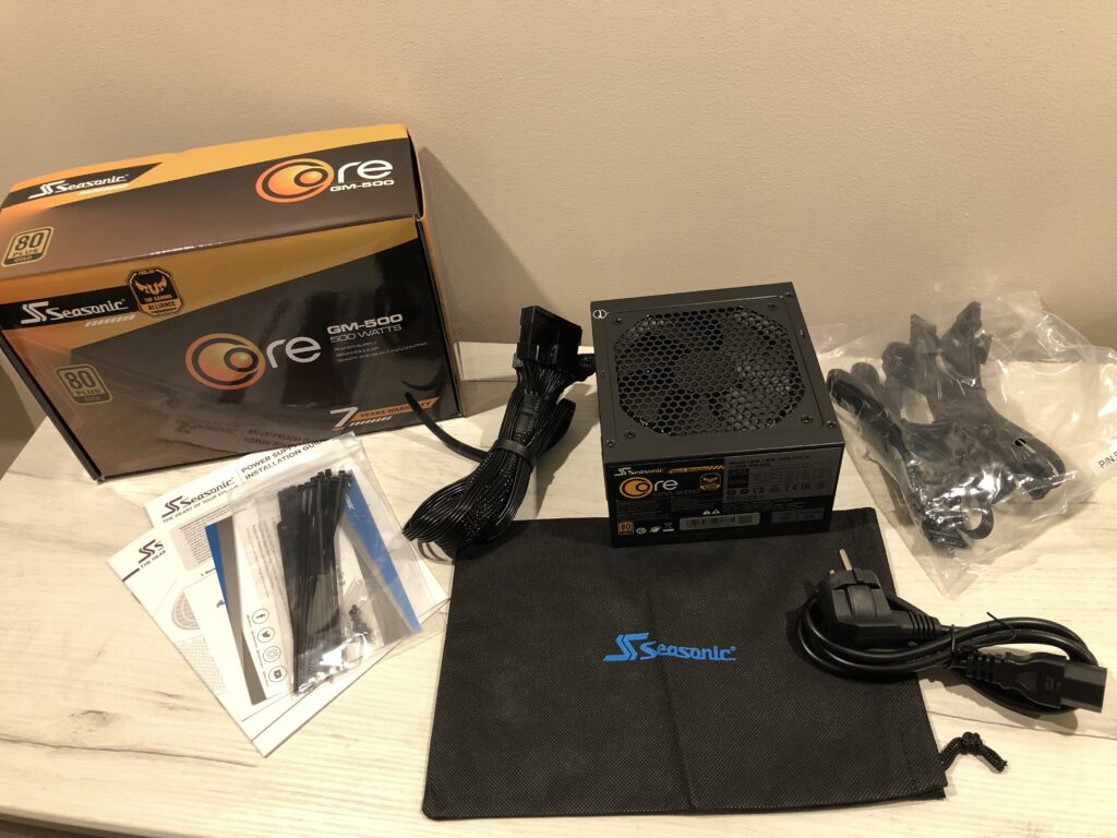 Zasilacz Seasonic Core GM-500 24 IMG 6294