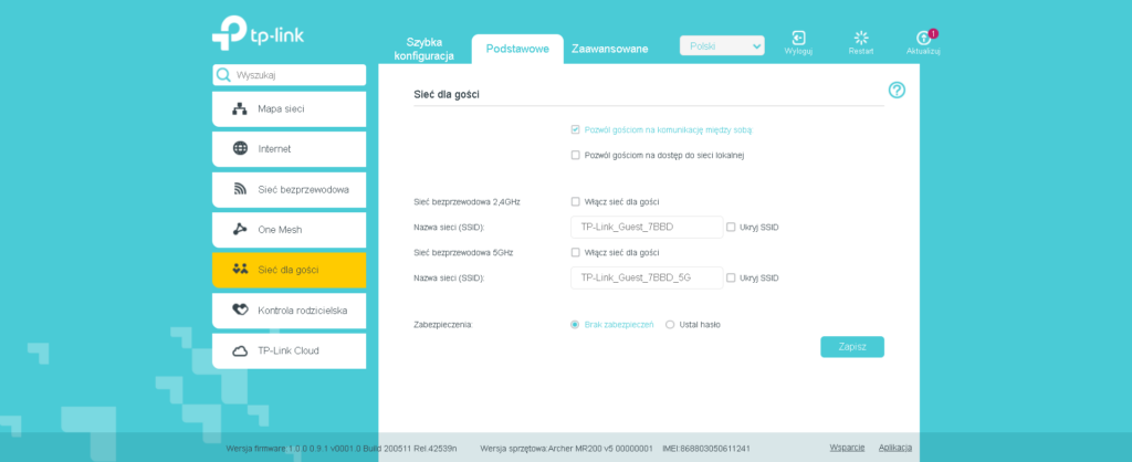 Bezprzewodowy router 4G LTE i trochę test internetu mobilnego... 62 mr200 goscie