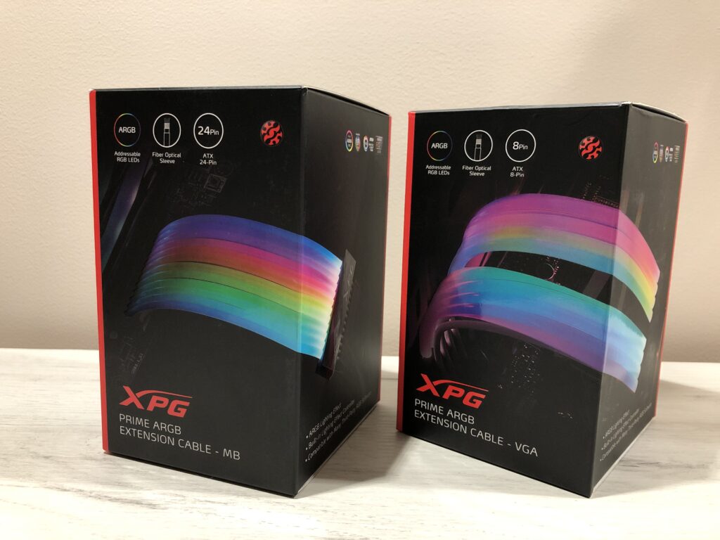 XPG Prime ARGB Extension Cable - MB i VGA 16 IMG 6470 scaled