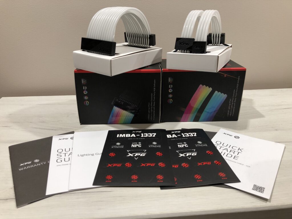 XPG Prime ARGB Extension Cable - MB i VGA 20 IMG 6475 scaled