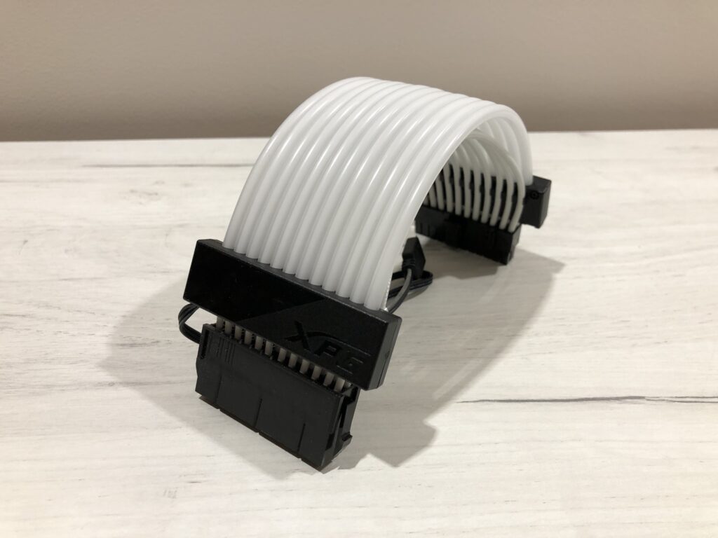 XPG Prime ARGB Extension Cable - MB i VGA 24 IMG 6478 scaled