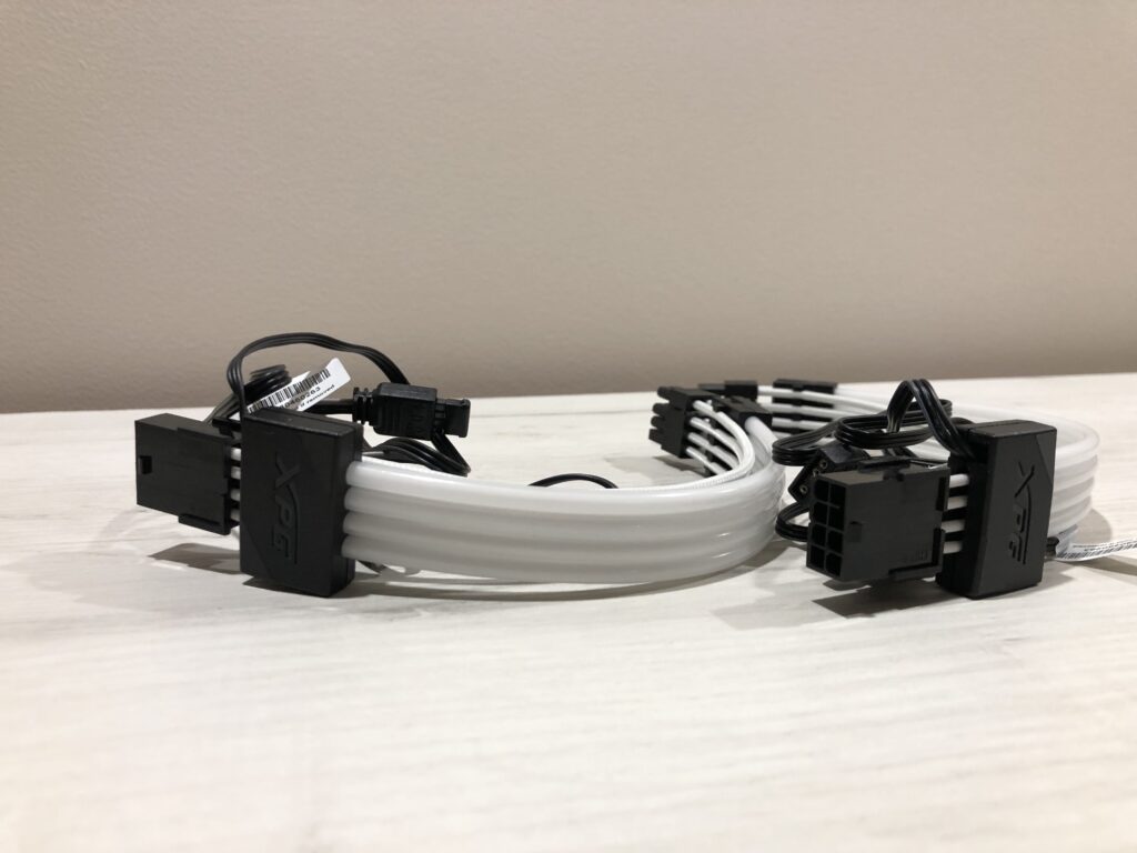 XPG Prime ARGB Extension Cable - MB i VGA 38 IMG 6485 scaled