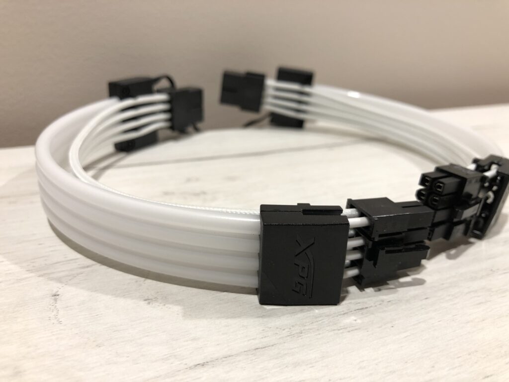 XPG Prime ARGB Extension Cable - MB i VGA 40 IMG 6486 scaled