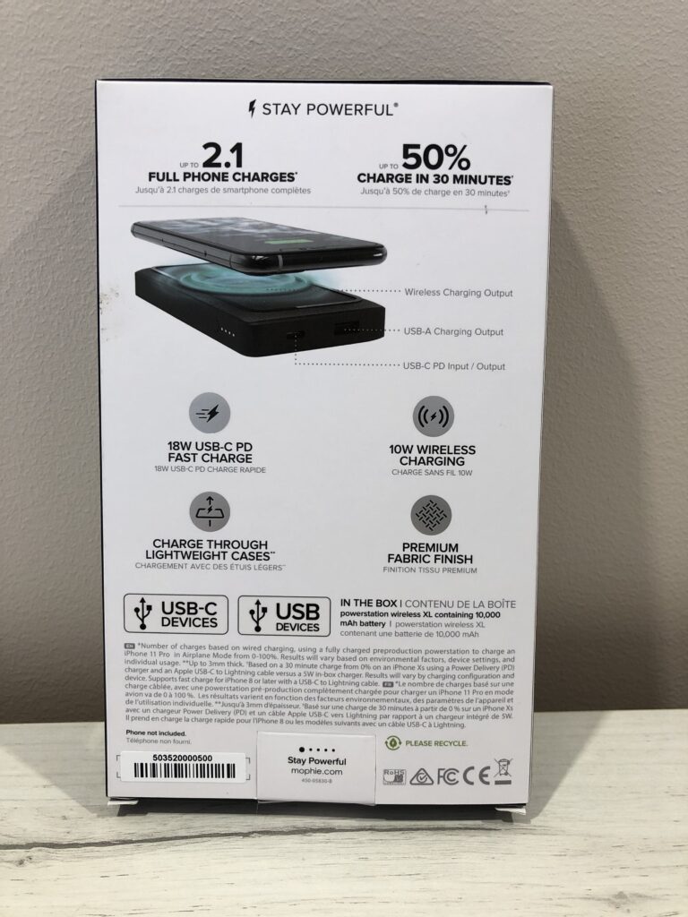 Mophie Powerstation Wireless XL bezprzewodowy powerbank 18 IMG 6543 scaled