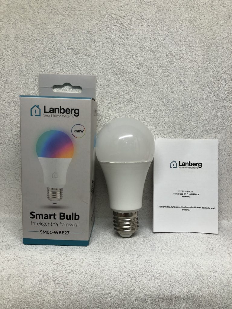 Inteligentna żarówka wifi Lanberg SM01-WBE27 24 IMG 6604