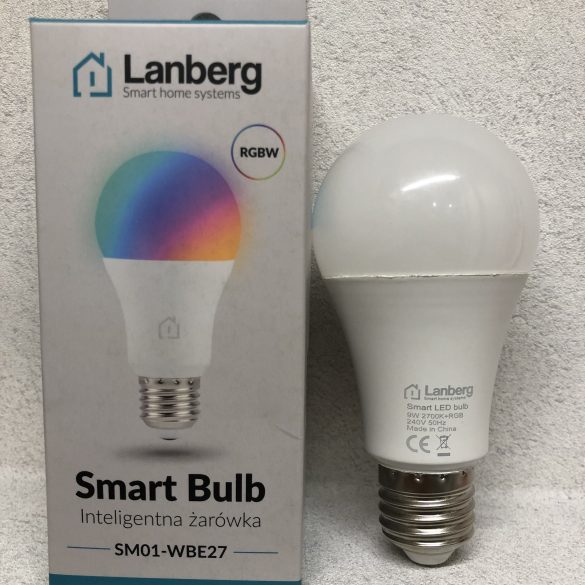 Inteligentna żarówka wifi Lanberg SM01-WBE27 96 IMG 6611 scaled