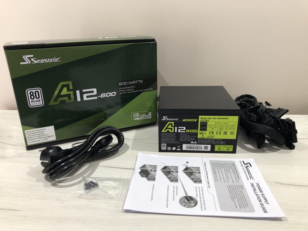 Zasilacz Seasonic A12-600 80 Plus 26 IMG 6760 scaled