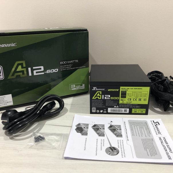 Zasilacz Seasonic A12-600 80 Plus 91 IMG 6760 scaled