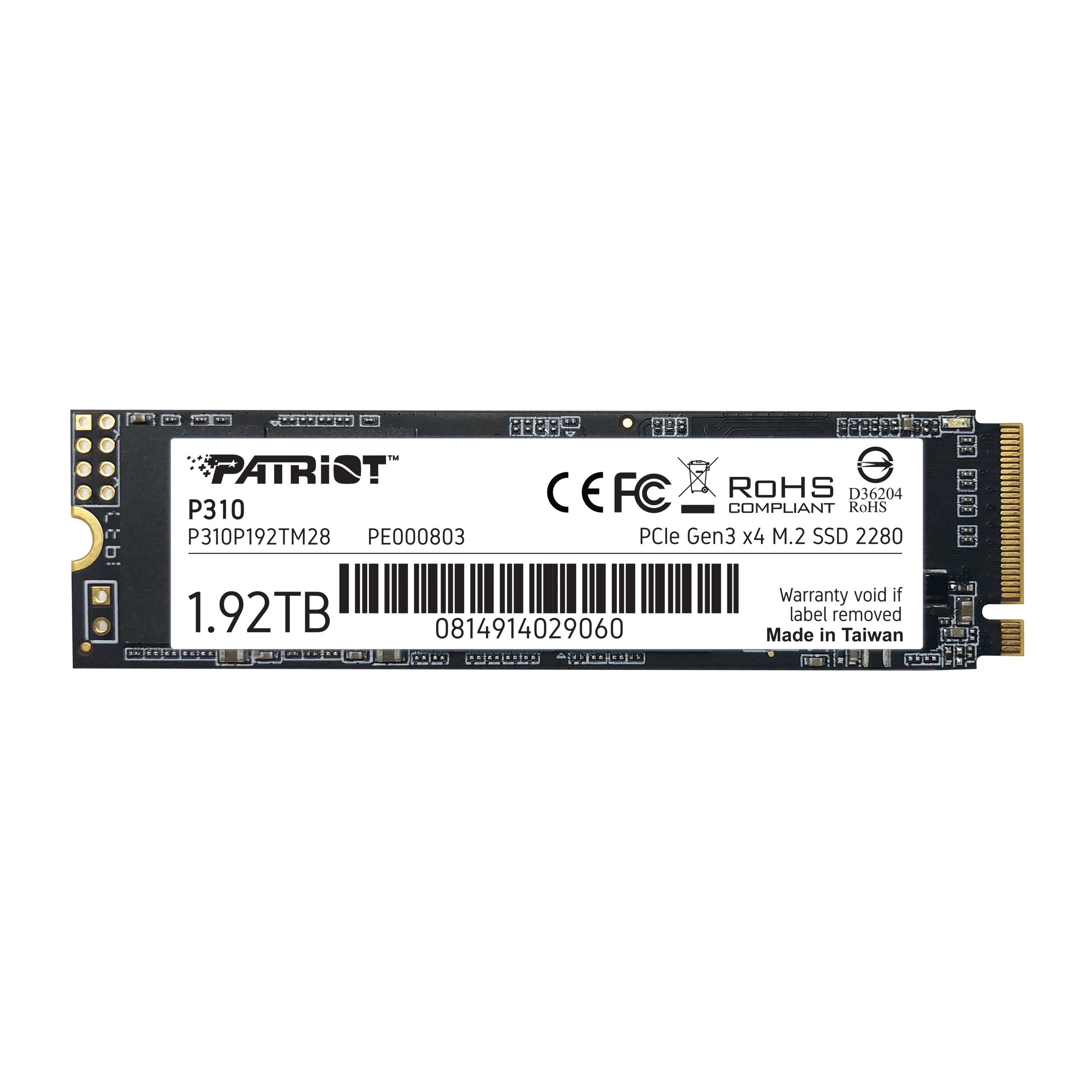 Patriot z nowymi dyskami SSD - P310 i Viper Gaming VPN110 16 P310 A scaled