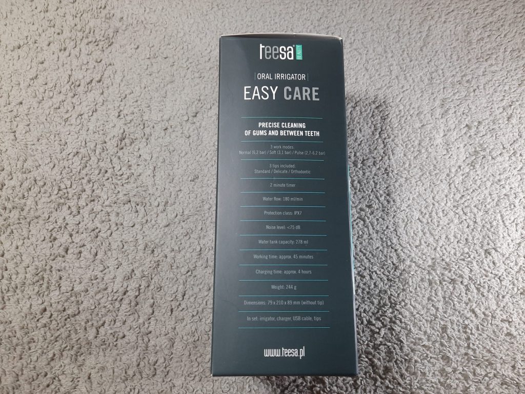 Kolejny krok w pielęgnacji jamy ustnej - irygator do zębów Teesa Easy Care 20 20220205 102221 scaled e1644063350544