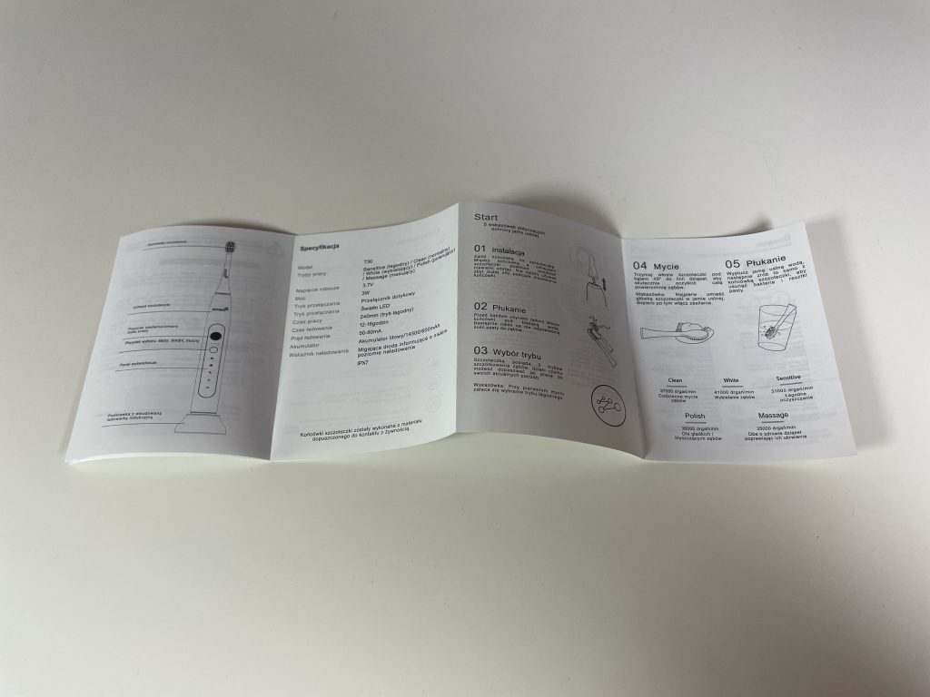 Soniczna szczoteczka do zębów Omeo +365 UV 28 IMG 0817