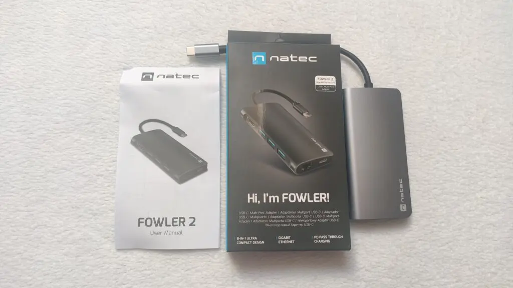 Natec Fowler 2 – dla tych, którym brakuje portów 16 Natec Fowler 2 - zawartość opakowania