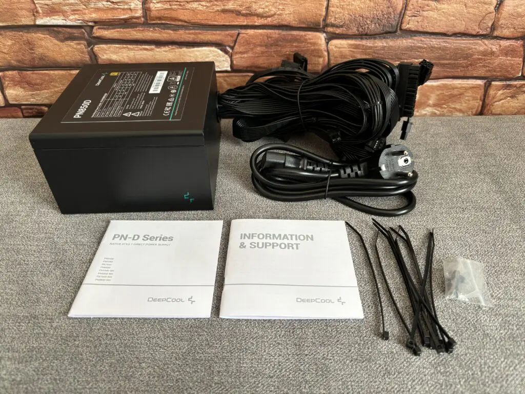 DeepCool PN850D - budżetowy certyfikat Gold 48 IMG 7714