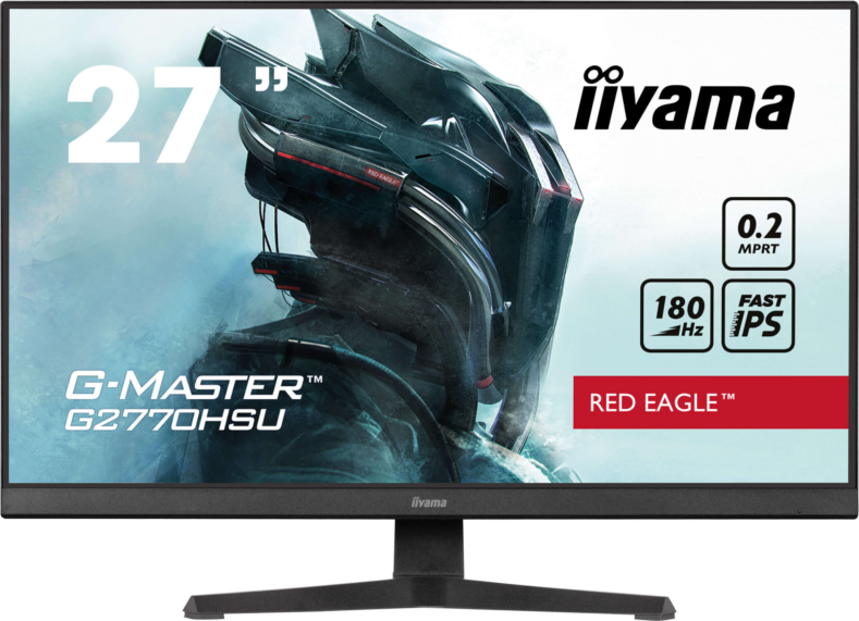 iiyama prezentuje nowe gamingowe monitory z serii Red Eagle z matrycami Fast IPS – 180Hz i 0,2 ms