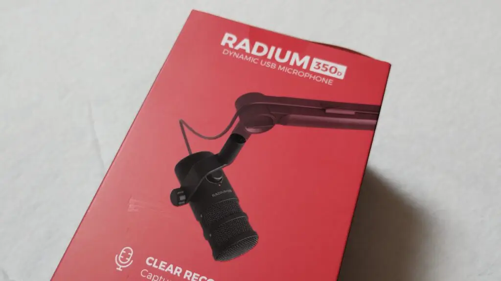 Genesis Radium 350D – jakość jest genialna! 16 pudełko mikrofonu od boku