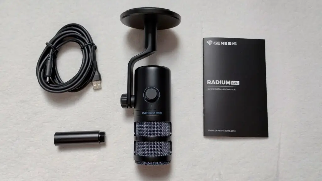 Genesis Radium 350D – jakość jest genialna! 22 zawartość opakowania