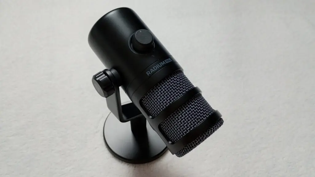Genesis Radium 350D – jakość jest genialna! 36 mikrofon widziany od góry