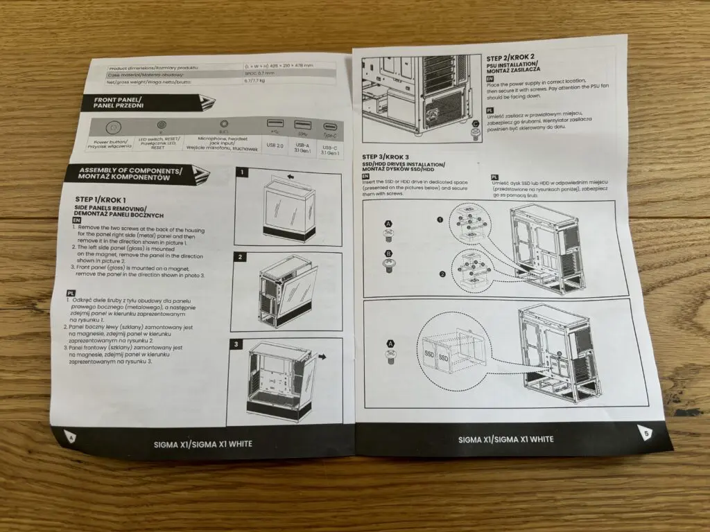 Obudowa w klasycznej formie z nietypowym frontem 60 IMG 8202
