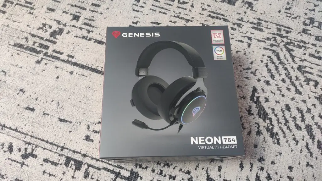 Genesis Neon 764 – dobre tylko dla graczy 16 pudełko słuchawek Genesis Neon 764