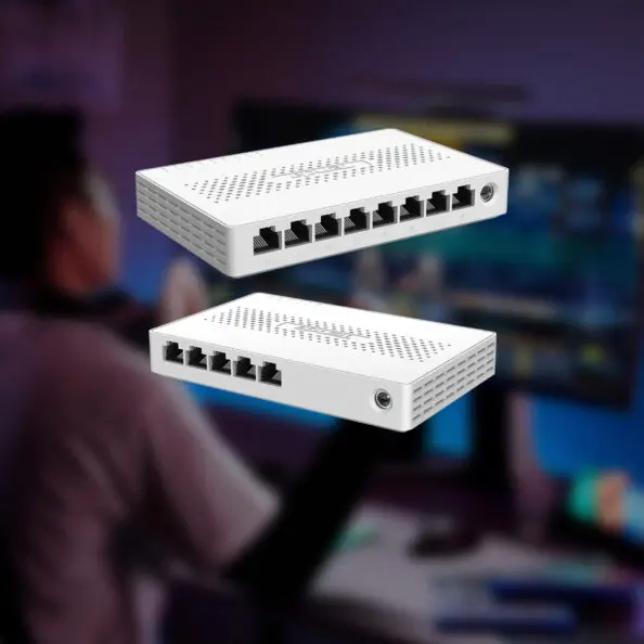 Tenda przyspiesza sieć: nowe switche Ethernet 2,5G na rynku 23 Tenda Polska niezarządzalne switche