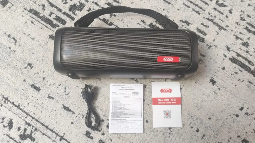 Głośnik XO-F39 – dużo opcji i kolorowe podświetlenie 18 zawartość pudełka