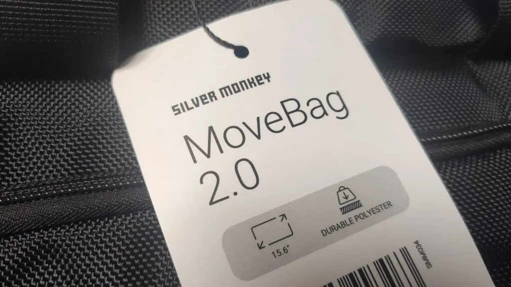 Silver Monkey MoveBag 2.0 – wodoodporna torba na laptopa 15,6” 16 metka torby