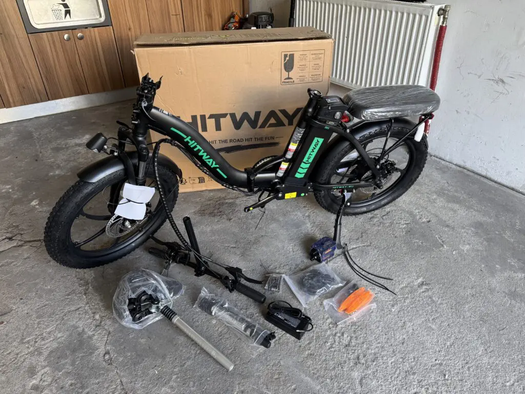 Recenzja elektrycznego roweru składanego Hitway BK6S 16 IMG 9518