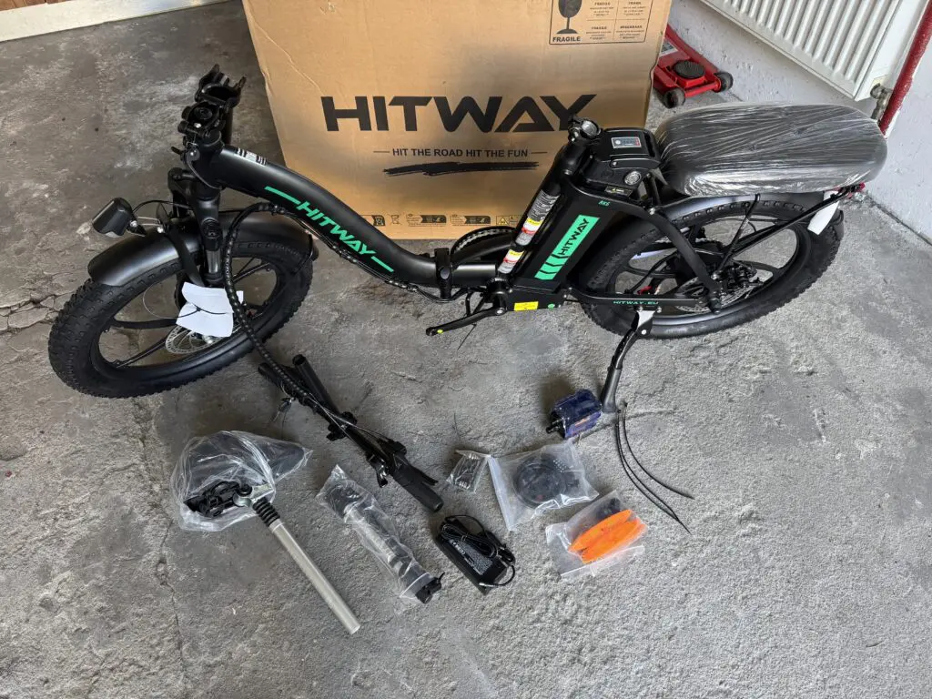 Recenzja elektrycznego roweru składanego Hitway BK6S 18 IMG 9519