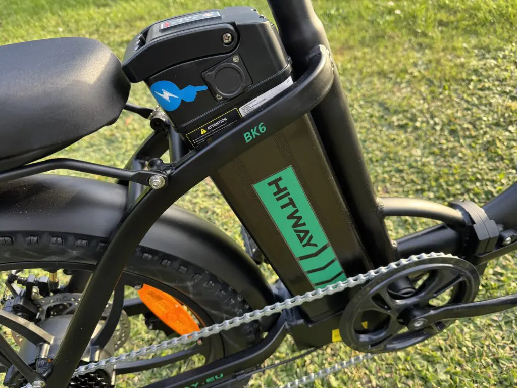 Recenzja elektrycznego roweru składanego Hitway BK6S 48 IMG 9524