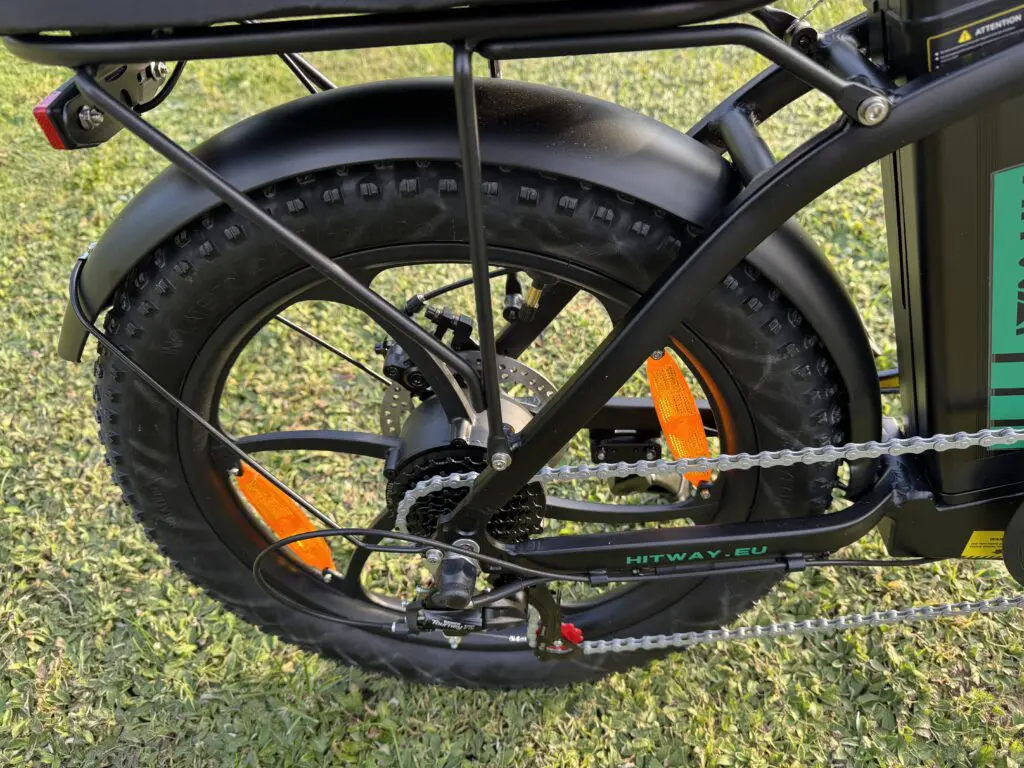 Recenzja elektrycznego roweru składanego Hitway BK6S 54 IMG 9525