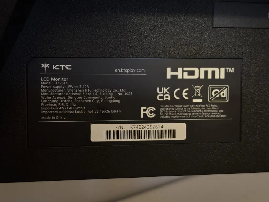 Recenzja KTC H32S17F – Monitor Gamingowy 32 cale, 240 Hz, Full HD – Idealny do Gier i Pracy 72 IMG 0316