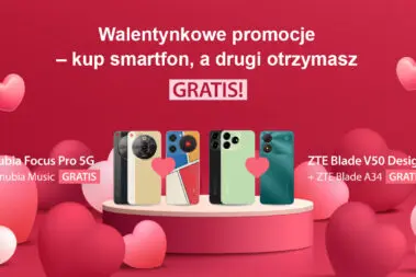 ZTE nubia walentynki promocja