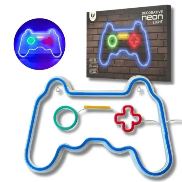 Neony dekoracyjne Forever Light do każdego wnętrza 21 Lider Forever Light neon gamepad