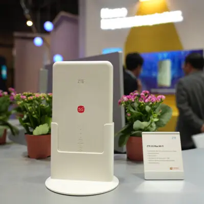 ZTE G5 Max Wi Fi, the world's first 30dBi Wi Fi 7 mmWave FWA