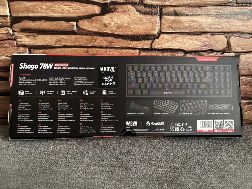 Marvo Shogo 78W – recenzja klawiatury mechanicznej z hot-swap, RGB i Bluetooth 18 IMG 0672