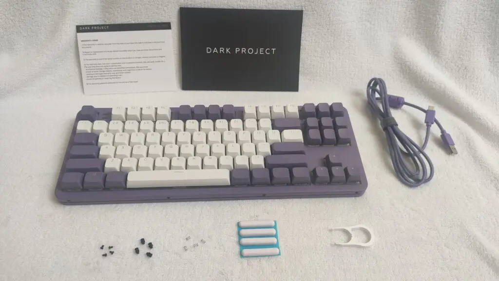Dark Project ALU87A Violet – przyjemna klawiatura z kilkoma minusami 20 IMG 20250321 112116