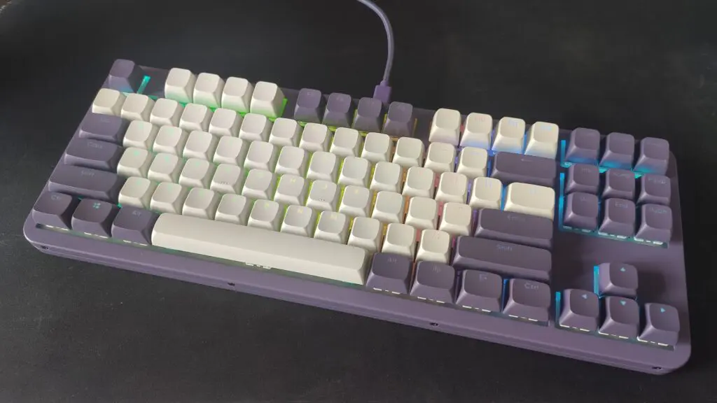 Dark Project ALU87A Violet – przyjemna klawiatura z kilkoma minusami 46 Dark Project ALU87A Violet za dnia