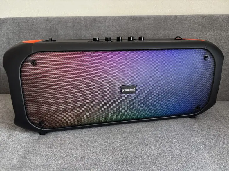 Rebeltec SoundBox 650 – Potężny Głośnik Bluetooth 80W z Funkcją Karaoke i TWS