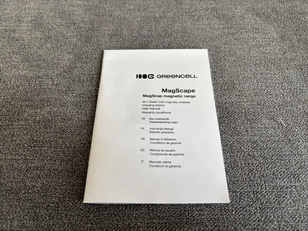 Recenzja biurkowej stacji ładującej 3in1 Greencell Magscape 28 IMG 0900