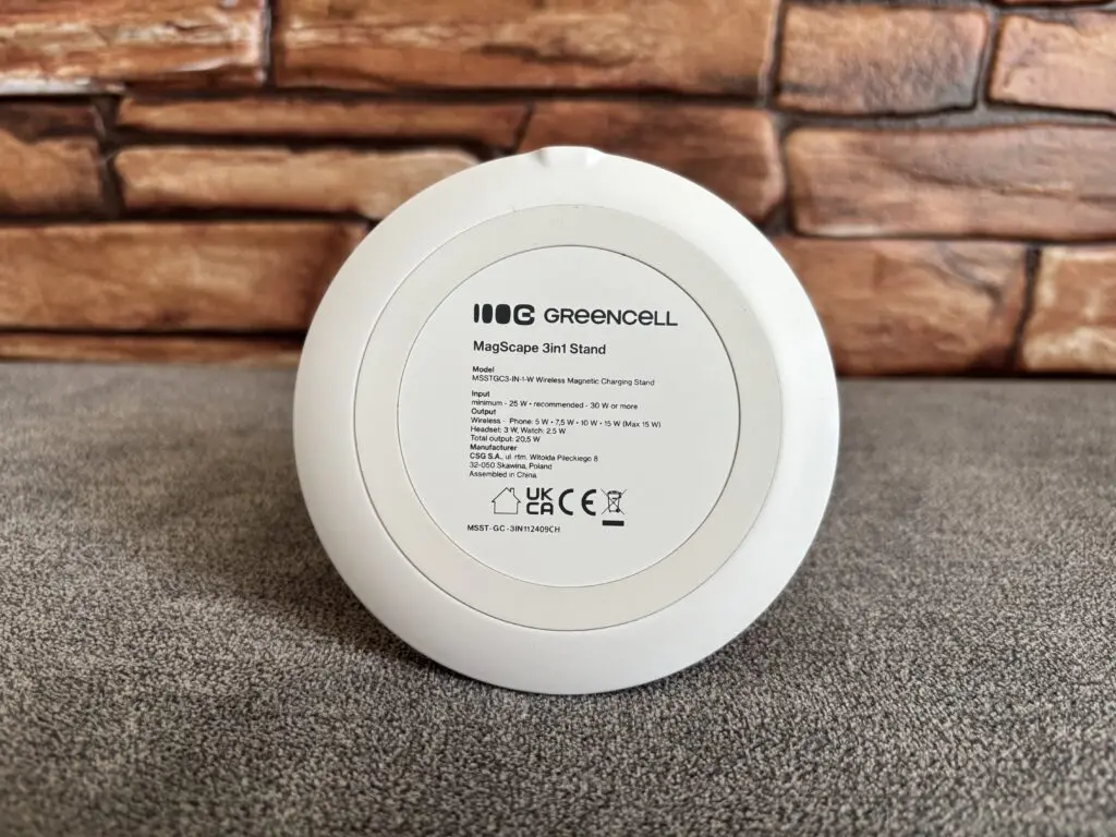 Recenzja biurkowej stacji ładującej 3in1 Greencell Magscape 46 IMG 0911