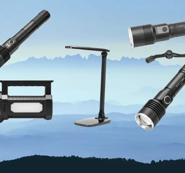 Montis nowości latarki taktyczne szperacz lampka na biurko