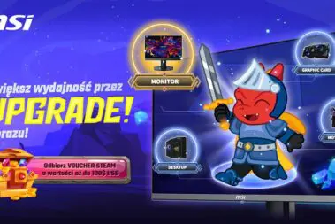 Zwiększ wydajność z MSI! Zgarnij doładowanie Steam w nowej promocji 23 msi upgrade obrazu