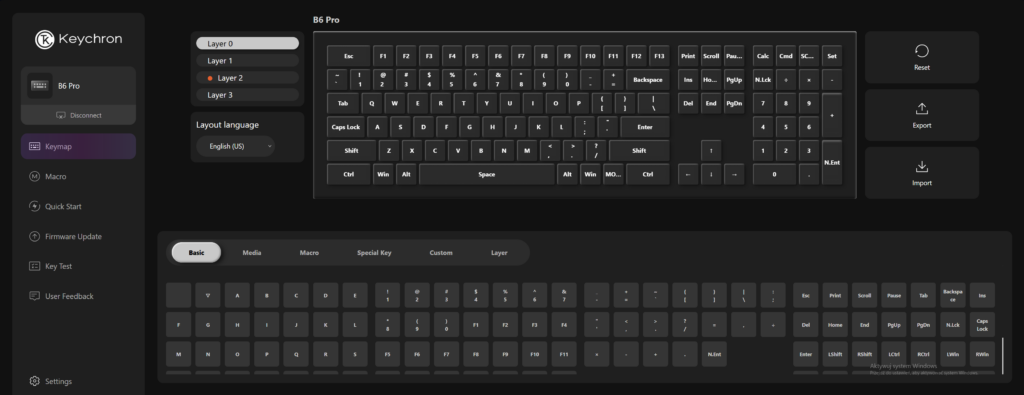 Keychron B6 Pro czyli bardzo cienka klawiatura 70 1