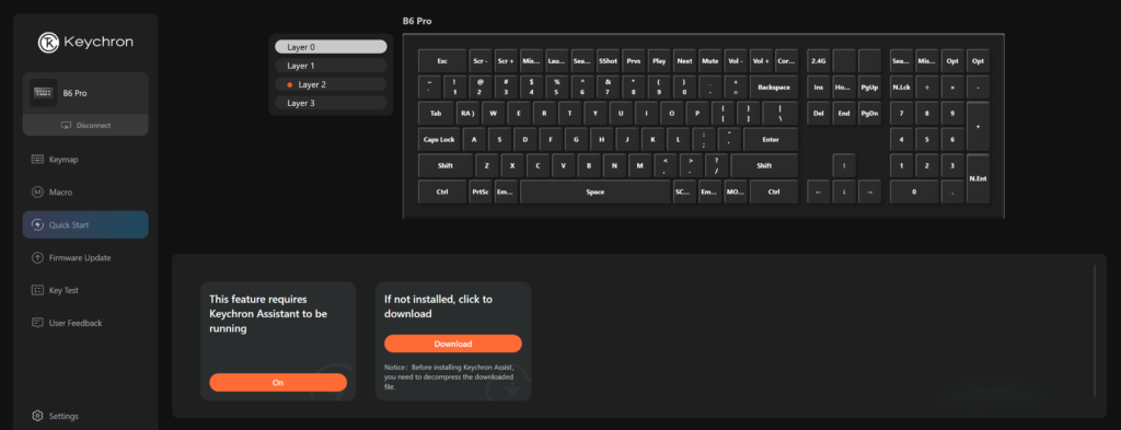 Keychron B6 Pro czyli bardzo cienka klawiatura 76 5