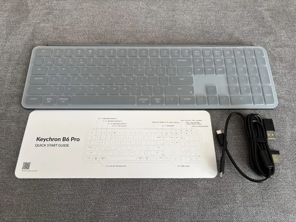 Keychron B6 Pro czyli bardzo cienka klawiatura 22 IMG 2126