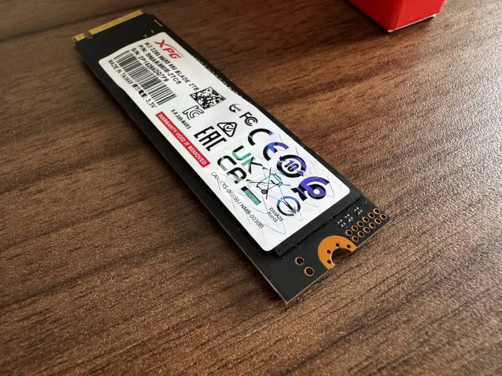Test dysku SSD XPG MARS 980 BLADE 2 TB — Gen5 w rozsądnej cenie 34 IMG 3084