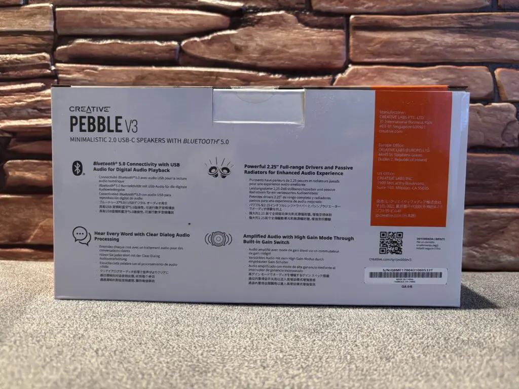 Creative Pebble SE i Creative Pebble V3 26 IMG 3331